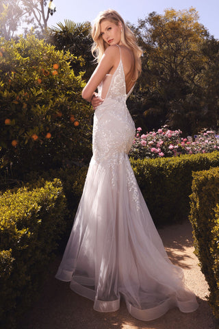 Vika Lace Mermaid Wedding Gown-3