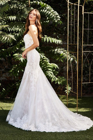 Strapless Wedding Gown-2