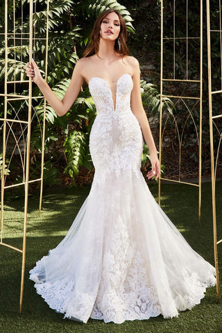 Strapless Wedding Gown-1