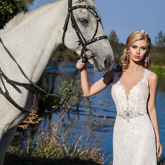 Ricca Sposa  Empire Waist Wedding Dress