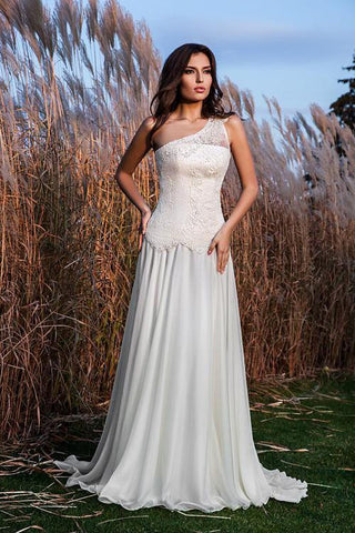 Ricca Sposa One-shoulder Bridal Ball Gown